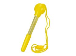 Ручка шариковая с мыльными пузырями, желтый