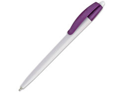 Ручка шариковая Celebrity Пиаф белая/фиолетовая